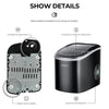 Countertop Ice Cube Maker Machine 2.2 L Portable Electric Ice Making Machine