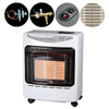 Infrared Cabinet Gas Heater Camping Caravan Ceramic Piezo Butane Heater