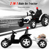 Kids Tractor and Trailer 12V Electric Children Ride on Toy Car W/ Remote Control