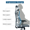 Ergonomic Office Chairs High Mesh Back Desk Chair w/Adjustable Armrest Headrest