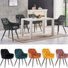 4PCS Industrial Dining Table & Chair Set Kitchen Furniture Table office chairs