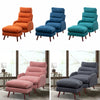 Recliner Armchair Sleeper Chair Lazy Sofa Lounger Home Napping Cinema Seat+Stool