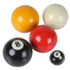 2" red and yellow pool balls set - quality competition / match balls for pool uk