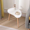 Simple Coffee Table White Sofa Side Table End Table for Living Room Modern