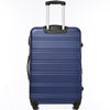 28" Large Suitcase Hard Shell Travel Trolley Hand Luggage ABS Lightweight Blue