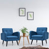 Modern Upholstered Accent Sofa Chair Button Tufted Armchair Leisure Lounge Chair