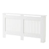 White Radiator Cover Traditional MDF Wood Shelf Cabinet Grill 152*82 cm Modern