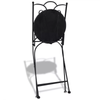 3 Piece Bistro Set Ceramic Tile Home Garden Table And Chairs Patio Furniture