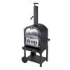 Outdoor Pizza Oven Wood Fire Garden Stone Coal Logs Charcoal BBQ Barbecue Grill