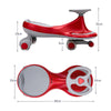 KIds Wiggle Car Ride-on Swivel Scooter Toddler Twist Go Car Flashing Wheels Red