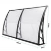 Door Canopy Awning Shelter Front Back Outdoor Porch Patio Window Roof Rain Cover
