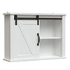 3-Tier Modern Wall-mounted Storage Cabinet Multi-function Bathroom Organizer