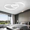 Cool White Chandelier LED Lamp Ring Frame Ceiling Light LivingRoom Pendant Light
