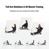 Hydraulic Rowing Machine Rower with LCD Monitor Exercise Adjustable Resistance