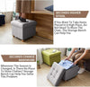 Storage Ottoman Toy Box Chair Seat Foot Stool Footstool Footrest Cube Pouffe