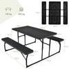 Foldable Picnic Table and Bench Set Outdoor Garden Furniture Gathering/Part
