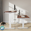 Flamaker 140x70 cm Electric Standing Desk Height Adjustable Computer Desk