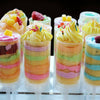 50 x Cakes Dessert Push Up Pop Containers Shooter Pop Party Use for Push Cake