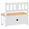 vidaXL Children Storage Bench MDF Durable big storage space Comfortable perfect