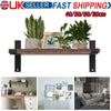40/50/60/80cm Wall Mounted Floating Shelf Boards Home Storage Decor Wall Shelf
