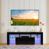 TV Unit Cabinet Cupboard Sideboard TV Stand RGB Light Living Room Table
