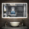 Bluetooth Bathroom Mirror with LED Light 3 Colors Touch Sensor Demister Pad
