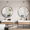 LED Illuminated Bathroom Mirror Makeup 3 Light w/Demister Hanging Belt 600/800mm