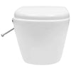Wall Hung Rimless Toilet with Cistern Ceramic White J3X3