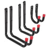 6 X Heavy Duty Storage Hooks Wall Mounted Ladder Garage Bikes Tools Garden Shed