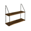Wood Floating Shelf Wall Mounted Hanging Rack Display Rustic Storage Shelf