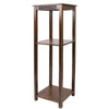 2-Tier Console Table End Side Sofa Side Table Bonsais Plant Stand Display Decor