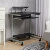 PC Computer Desk Writing Study Table Office Home Workstation on Wheels Furniture