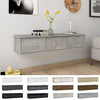 Wall-mounted Drawer Shelf Engineered Wood Wall Cabinet Multi Colours vidaXL