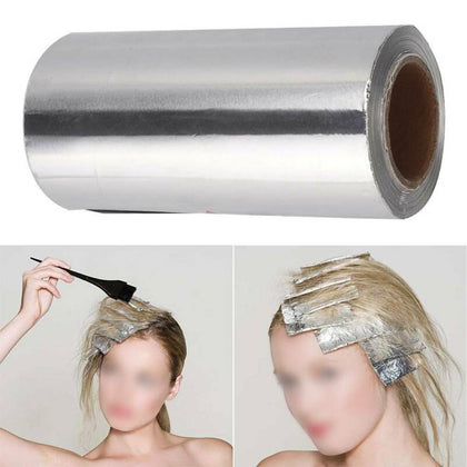 Perfect 100MX12CM Highlighting Foil For Coloring Hair Wrapped Durable Aluminium