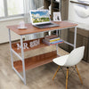 Home Office Computer Desk Study PC Writing Table Workstation Shelf Furniture New