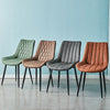 2* Faux Leather/PU Dining Chairs Dining Room Restaurant Chair Padded Modern
