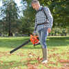 26cc Petrol Leaf Blower 2- Stroke Engine with Easy Start 7500 rpm Max 195 mph
