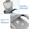 Mesh Office Chair with Flip up Arms Adjust Seat Height Swivel Computer Chair NEW