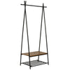 Mondeer Clothes Rail Rack Garment Hanging Coat Display Stand Shoe Storage Shelf