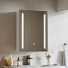 LED Bathroom Mirror Cabinet with Shaver Socket Demister Infrared/Touch Sensor