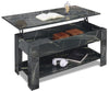 High Gloss Coffee Table With Storage Lift Top Up Wooden Living Room Furniture UK