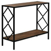 Vintage 2-Tier Console Table Sofa Desk for Living Room Entryway Hallway Furnitur