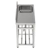 Commercial Kitchen Stainless Steel Catering Sink Single Bowl With Left Platform