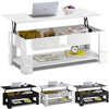High Gloss Coffee Table With Storage Lift Top Up Wooden Living Room Furniture UK