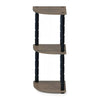 Corner Shelf Stand 3/4/5 Tier Organizer Rack Bathroom Storage Shelves Display