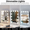 Hollywood Make-up Table Mirror Vanity 12 Lights LED Mirror Dimmable 3 Color Mode