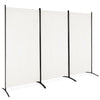 3-Panel Room Divider Folding Privacy Screen Freestanding Wall Furniture