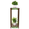 2-Tier Console Table End Side Sofa Side Table Bonsais Plant Stand Display Decor