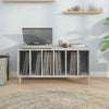 Record Cabinet Record Player Stand Sideboard White Engineered Wood