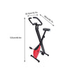 Folding Upright Exercise Bike Bicycle for Indoor Home Gym Fitness Cycle Machine